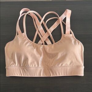 Victoria's Secret Shimmering Blush Sports Bra